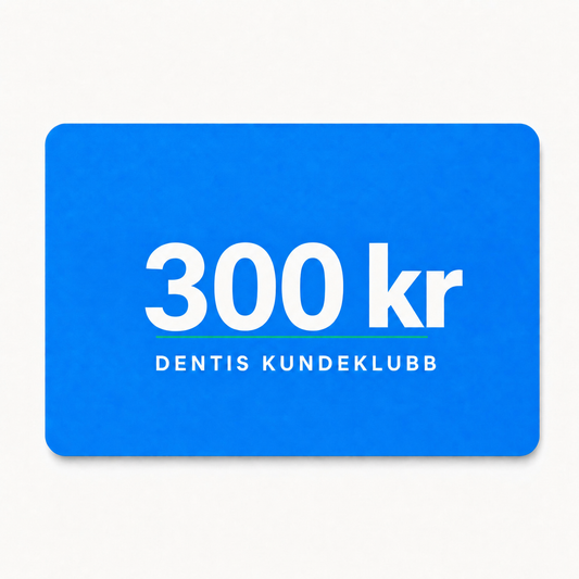 Dentis Kundeklubb - 300kr Dentis AS
