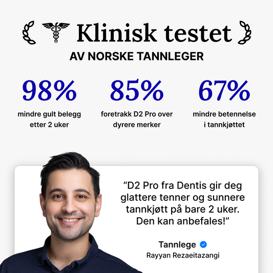 D2 Pro Elektrisk Tannbørste Dentis